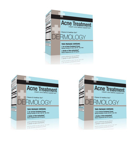 Dermology Acne Treatment Cream - 3 Months Supply