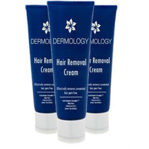 dermology hair removal cream- 3 months supply